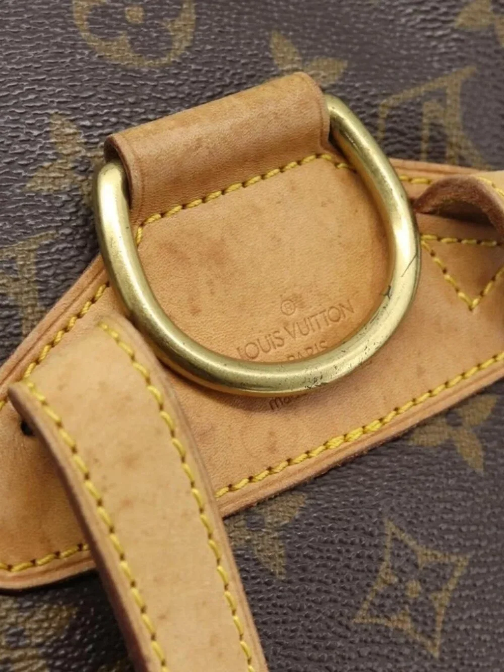LOUIS VUITTON Monogram Montsouris PM Backpack M51137 LV Auth bs35318A